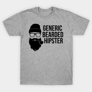 Generic Bearded Hipster - Beard Lover T-Shirt